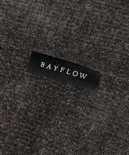 BAYFLOW（ベイフロー）の「[ユニセックスで着用OK]BF無地半袖ブランケット（ブランケット・レディース・アイボリー/グレー/ベージュ・0）」の17枚目の写真
