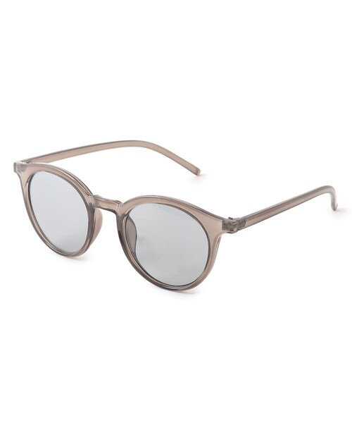 SHOO・LA・RUE(シューラルー)の「ボストン型プラフレームサングラス(サングラス・レディース・グレー/ブラック/ピンク/ダークブラウン系4・00)」の3枚目の写真