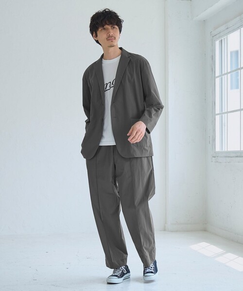 RONEL(ロネル)の「ナイロンタスランパンツ(その他パンツ・メンズ・ダークグレー/ブラック・S/M/L)」の13枚目の写真