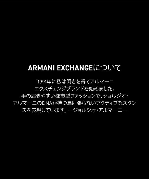 ARMANI EXCHANGE(アルマーニエクスチェンジ)の「アルマーニ・エクスチェンジ 腕時計 メンズ アナログ ステンレス AX4180(アナログ腕時計・メンズ・GOLD・FREE)」の15枚目の写真