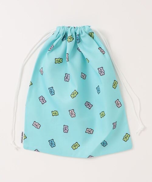 repipi armario（レピピ アルマリオ）の「【repipi armario/レピピアルマリオ】キッズ巾着袋　内側ネームタグ付き　大（ポーチ・キッズ・ピンク/パープル/ミント/オフホワイト・FREE）」の17枚目の写真