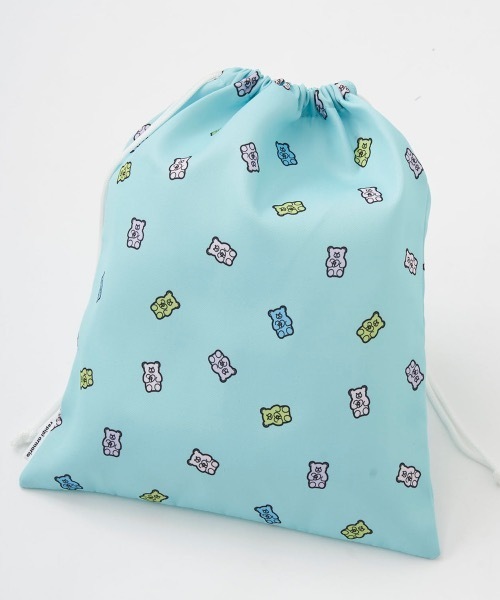 repipi armario（レピピ アルマリオ）の「【repipi armario/レピピアルマリオ】キッズ巾着袋　内側ネームタグ付き　大（ポーチ・キッズ・ピンク/パープル/ミント/オフホワイト・FREE）」の14枚目の写真