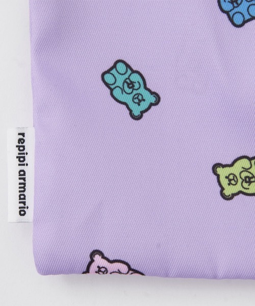 repipi armario（レピピ アルマリオ）の「【repipi armario/レピピアルマリオ】キッズ巾着袋　内側ネームタグ付き　大（ポーチ・キッズ・ピンク/パープル/ミント/オフホワイト・FREE）」の20枚目の写真