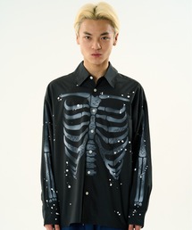 DISCOVERED BONE AIR BRUSH SHIRTS