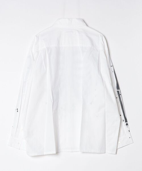 DISCOVERED(ディスカバード)の「DISCOVERED BONE AIR BRUSH SHIRTS(シャツ/ブラウス・メンズ・ホワイト/ブラック・1/3)」の7枚目の写真
