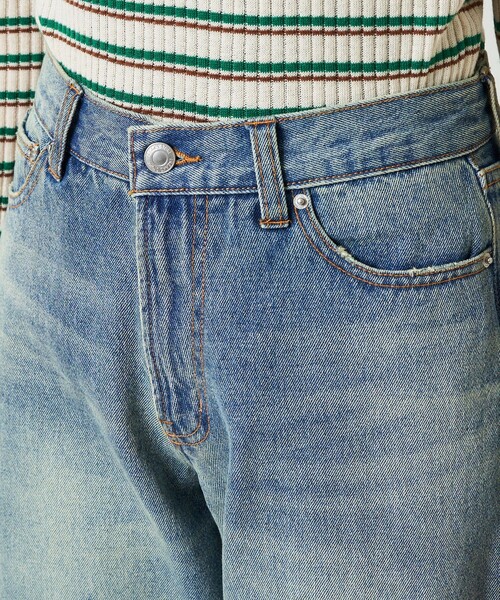 限定展開 ワイド ストレート デニム（デニムパンツ）｜FREAK'S STORE（フリークスストア）