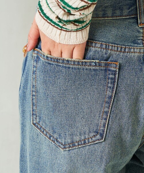 限定展開 ワイド ストレート デニム（デニムパンツ）｜FREAK'S STORE（フリークスストア）