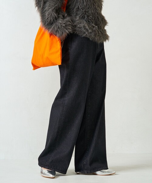 限定展開 ワイド ストレート デニム（デニムパンツ）｜FREAK'S STORE（フリークスストア）