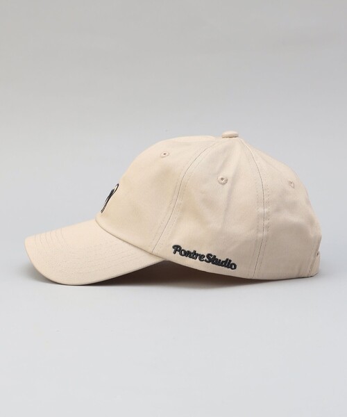 coen（コーエン）の「The gift shop（ザ・ギフト・ショップ） ワンポイントキャップ（キャップ・メンズ・ブラック/ベージュ・FREE）」の3枚目の写真