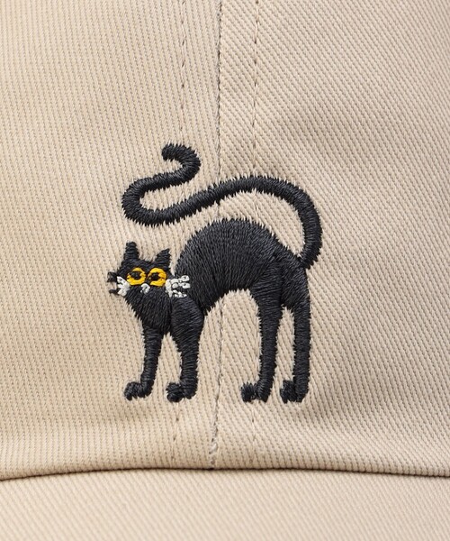 coen（コーエン）の「The gift shop（ザ・ギフト・ショップ） ワンポイントキャップ（キャップ・メンズ・ブラック/ベージュ・FREE）」の5枚目の写真