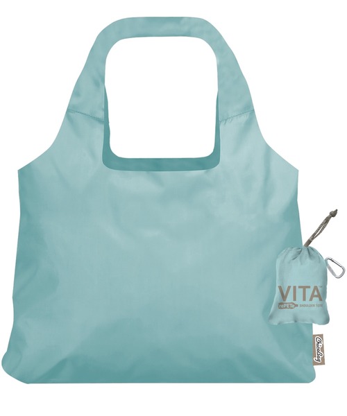 ChicoBag(チコバッグ)の「ChicoBag/チコバッグ Vita rePETe/ヴィータ(エコバッグ/サブバッグ・レディース・グレー/ブラック/セージグリーン・FREE)」の7枚目の写真