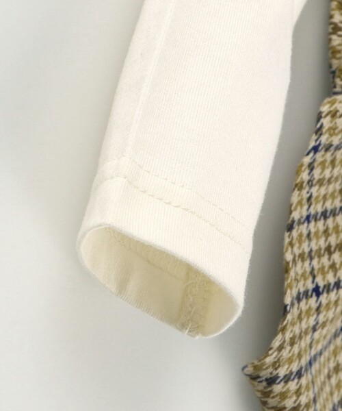 ベビー/おそろい】チェック柄カバーオール（ロンパース）｜branshes