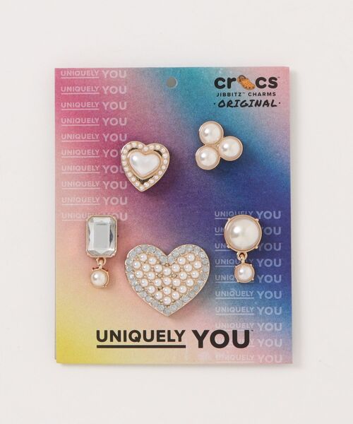 crocs(クロックス)の「クロックス パーリー ゲート 5 パック / crocs Pearly Gates 5 Pack(シューズ小物/雑貨・レディース・その他・ONE SIZE)」の1枚目の写真