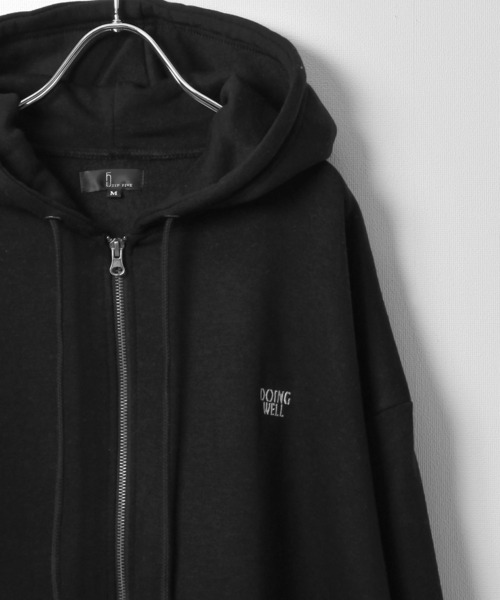 セール】【ZIP FIVE】 アソート ワンポイント 刺繍 長袖 ジップ