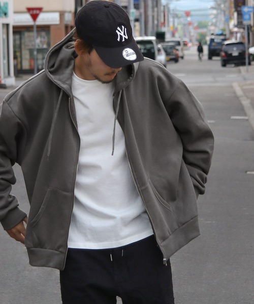 ZIP FIVE（ジップファイブ）の「【ZIP FIVE】 アソート ワンポイント 刺繍 長袖 ジップパーカー / 動物（パーカー・メンズ・ブラック/ホワイト系/アイボリー/ホワイト系1/グレー系2/グレー系3/ホワイト系2/アイボリー系2/グレー系4/グレー系5/杢グレー/ダークグリーン/ブルー/アイボリー系/グレー系/ネイビー系/ブラック系2/ネイビー系2/ブルー系2/オートミール/チャコール/ネイビー/ブラック系/ブルー系/ダークグリーン系1/ブルー系1/ダークグリーン系2/ホワイト/グレー系1/ダークグリーン系/アイボリー系1/ブラック系1/ネイビー系1・MEDIUM/LARGE/X-LARGE）」の11枚目の写真