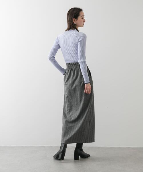 SENSE OF PLACE by URBAN RESEARCH（センスオブプレイスバイアーバンリサーチ）の「ジャージーメルトンアウトポケットスカート（スカート・レディース・ベージュ系その他/ブラウン系その他/ブラック系その他・SMALL/LARGE/X-SMALL/MEDIUM/TALL）」の8枚目の写真