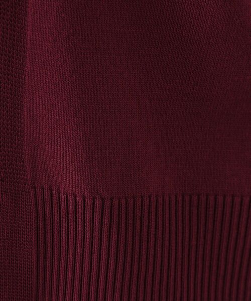 OPAQUE.CLIP（オペークドットクリップ）の「◆フロントZIPニットカーディガン【洗濯機洗い可／抗ピル】（カーディガン/ボレロ・レディース・ブラック/ライトグレー/ボルドー・38/40/42）」の15枚目の写真