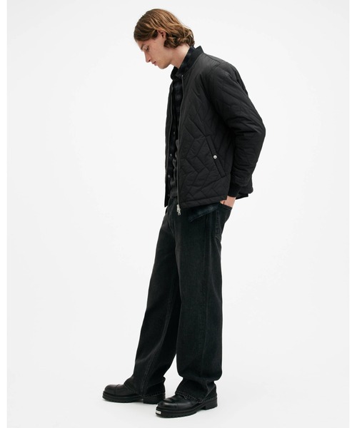 ALLSAINTS（オールセインツ）の「TYK QUILTED REGULAR FIT JACKET | TYK キルティング レギュラー フィット ジャケット（その他アウター・メンズ・ブラック・XS/S/M/L/XL）」の5枚目の写真