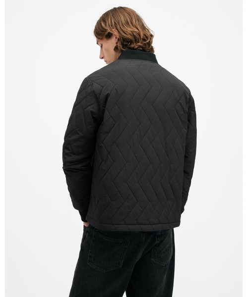 Aventail ブラック キルティングジャケット セール】TYK QUILTED REGULAR FIT JACKET | TYK キルティング