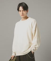 【WEB限定サイズ有】オーバーサイズ/モールニットクルー