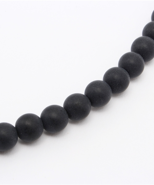 WEGO（ウィゴー）の「WEGO/ロングボールネックレス（ネックレス・メンズ・ホワイト/ブラック・FREE）」の3枚目の写真