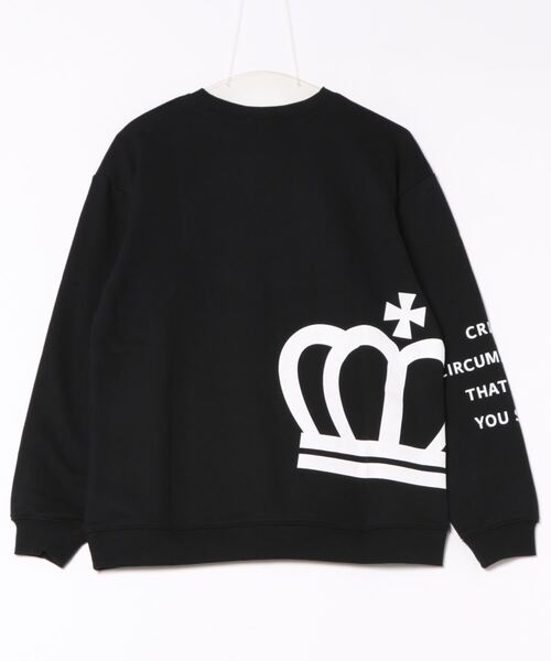 BABYDOLL（ベビードール）の「親子お揃い ランダムロゴ トレーナー 9938A（スウェット・レディース・グリーン系その他7/ブラック・XL/L/M/S）」の19枚目の写真