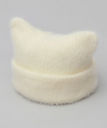 シャギーニット キャットイヤー ワッチ