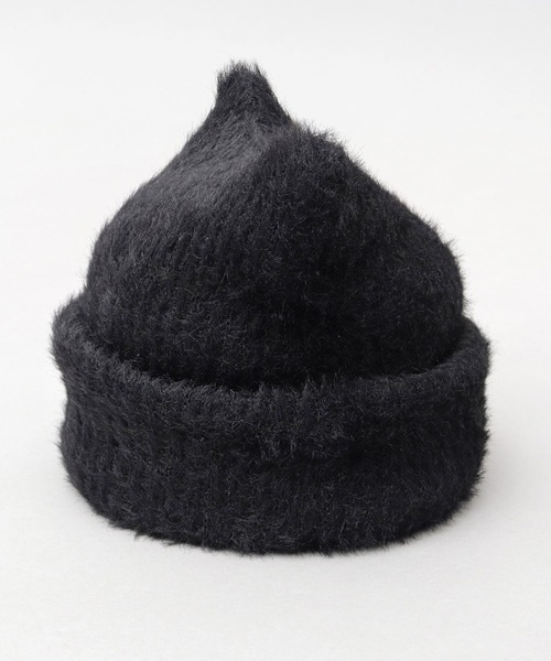A.M.S.（エーエムエス）の「シャギーニット キャットイヤー ワッチ（ニットキャップ/ビーニー・レディース・ブラック/ホワイト/ブラウン・FREE）」の18枚目の写真
