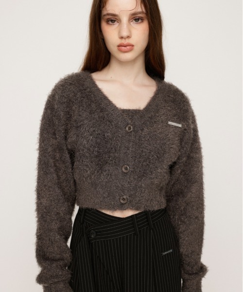 【スライ】CUT SHAGGY カーディガン SLY｜CUT SHAGGY カーディガン | Rakuten Fashion(楽天