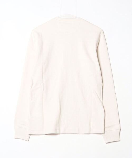 POLO RALPH LAUREN（ポロ ラルフ ローレン）の「モールスキン ヘンリー シャツ（ポロシャツ・メンズ・ホワイト・L/M/S/XS/XL）」の8枚目の写真