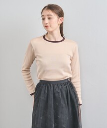 UNITED ARROWS | リブ バイカラー パイピング カットソー(Tシャツ/カットソー)
