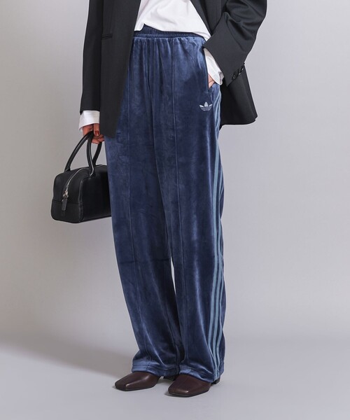 adidas originals ベロアトラックパンツ　ネイビー　2xs adidas Originals（アディダスオリジナルス）の「＜adidas