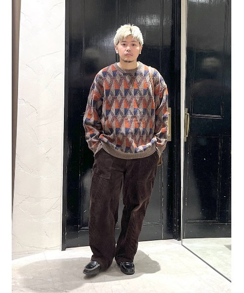 セール】モールアソートジャガードニットプルオーバー（ニット