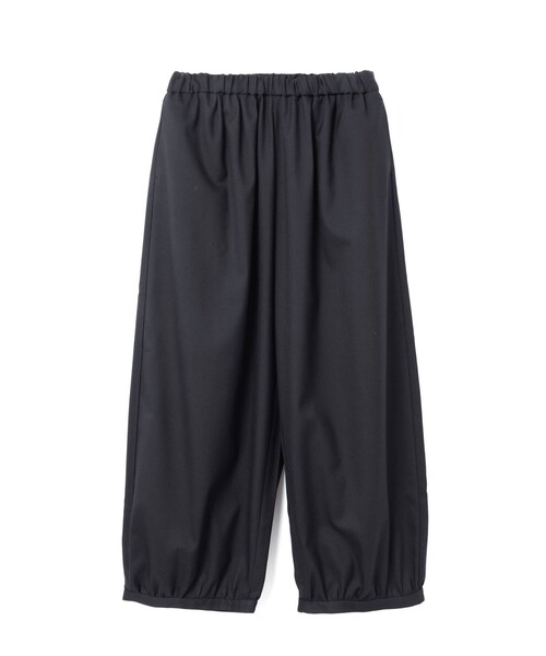 mizuiroind(ミズイロインド)の「mizuiro ind コクーンドローストリングパンツ(その他パンツ・レディース・ネイビー/ブラウン/ブラック/チャコールグレー・FREE)」の4枚目の写真