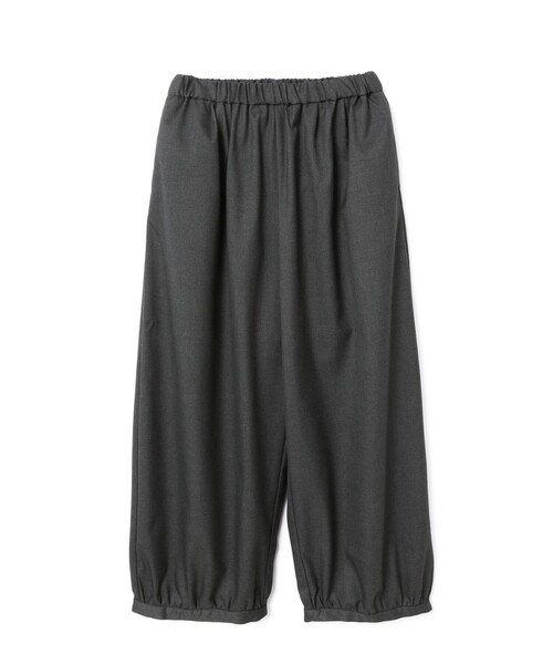 mizuiroind(ミズイロインド)の「mizuiro ind コクーンドローストリングパンツ(その他パンツ・レディース・ネイビー/ブラウン/ブラック/チャコールグレー・FREE)」の2枚目の写真