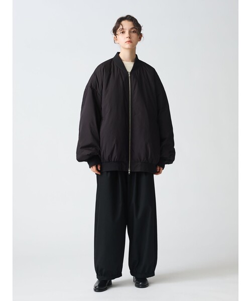 mizuiroind(ミズイロインド)の「mizuiro ind コクーンドローストリングパンツ(その他パンツ・レディース・ネイビー/ブラウン/ブラック/チャコールグレー・FREE)」の19枚目の写真