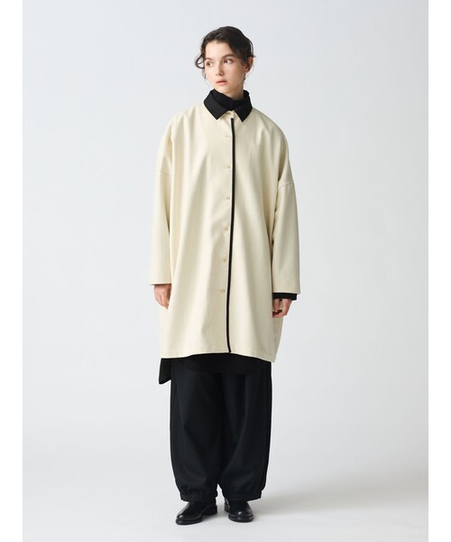 mizuiroind(ミズイロインド)の「mizuiro ind コクーンドローストリングパンツ(その他パンツ・レディース・ネイビー/ブラウン/ブラック/チャコールグレー・FREE)」の21枚目の写真