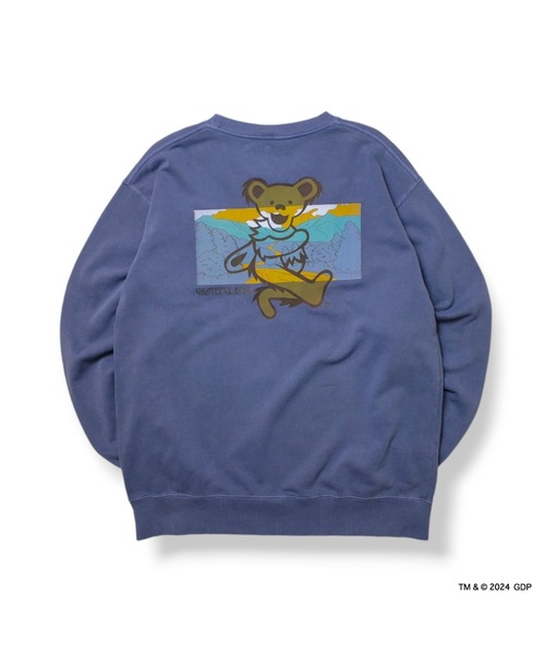 Grateful Dead(グレイトフルデッド)の「RIVER SIDE CULTURE/Grateful Dead RIVERSIDE BEAR TR (M4)(スウェット・メンズ・ネイビー/グレー・X-LARGE/LARGE/MEDIUM)」の3枚目の写真