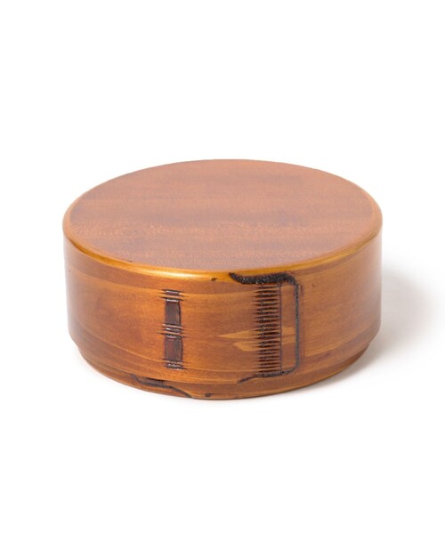 新品未使用　ビームス別注　ぬし熊 / 尾鷲わっぱ 弁当箱 丸型 小 別注】ぬし熊 / 尾鷲わっぱ 弁当箱 丸型 小（お弁当箱）｜BEAMS