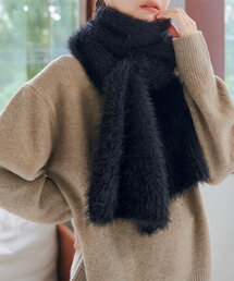 KOBE LETTUCE | ニットシャギーマフラー(マフラー)