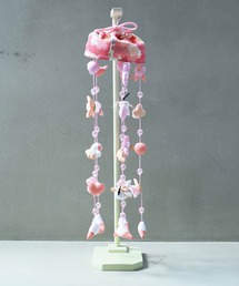utatane（ウタタネ）の「つるし飾り 台座セット ひなまつり 5個つるし（インテリア雑貨）」