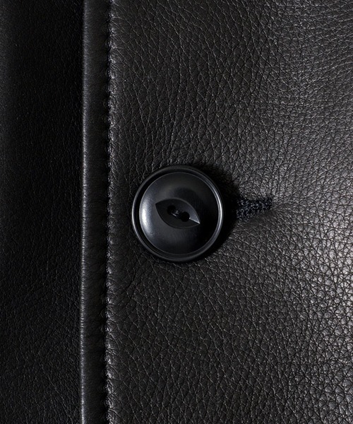 Schott N.Y.C（ショット）の「Schott / ショット： 別注 US NEW CARCOAT：ONLYARK-0-1065[AST]（その他アウター・メンズ・ブラック・36/40/38）」の5枚目の写真