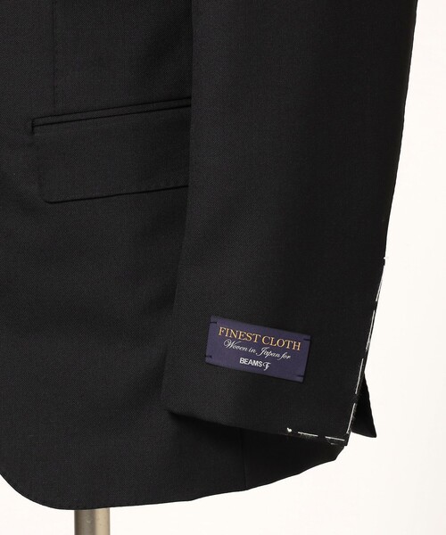 BEAMS F（ビームスエフ）の「【ビームスの百名品】BEAMS F EXCLUSIVE FABRIC ウール ブラックスーツ（スーツジャケット・メンズ・ブラック・52 8R/50 8R/48 8R/46 8R/44 8R/42 8R）」の3枚目の写真