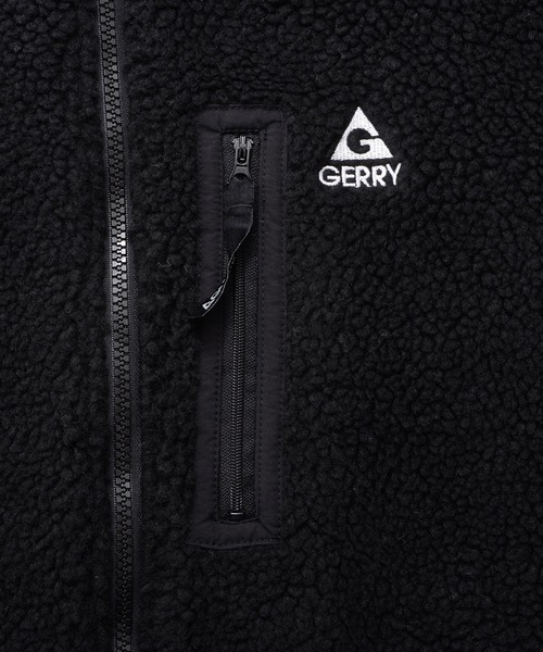 GERRY(ジェリー)の「『GERRY/ジェリー』シープボアナイロン切替JKT(ブルゾン・メンズ・ライトベージュ/ブラック・L/M)」の16枚目の写真