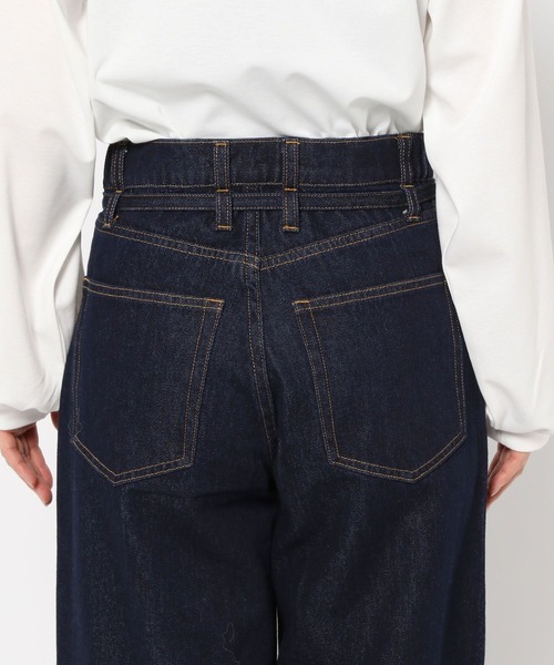 LEPSIM(レプシィム)の「ベルト付きストレートデニム 242493(デニムパンツ・レディース・ブルー/ネイビー/グレー系その他・LARGE/MEDIUM)」の10枚目の写真