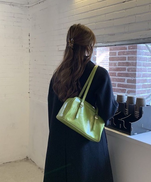 Teem Store(チームストア)の「ベルトワイドボストンバッグ(ボストンバッグ・レディース・シルバー/グリーン/ブラック/ホワイト/ピンク・F)」の21枚目の写真
