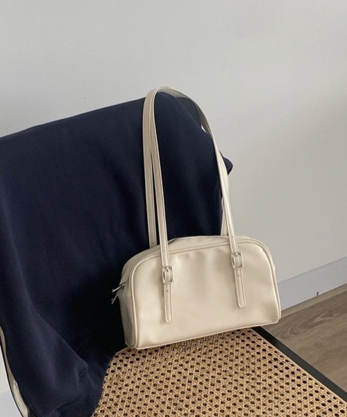 Teem Store(チームストア)の「ベルトワイドボストンバッグ(ボストンバッグ・レディース・シルバー/グリーン/ブラック/ホワイト/ピンク・F)」の15枚目の写真