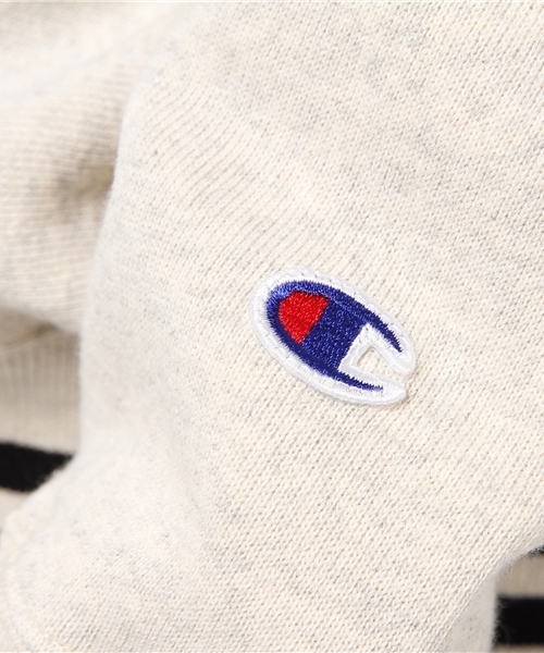 Champion（チャンピオン）の「【Champion/チャンピオン】テリーフリースラインプルオーバー（スウェット・レディース・アイボリー/グレー/ネイビー・SMALL）」の11枚目の写真