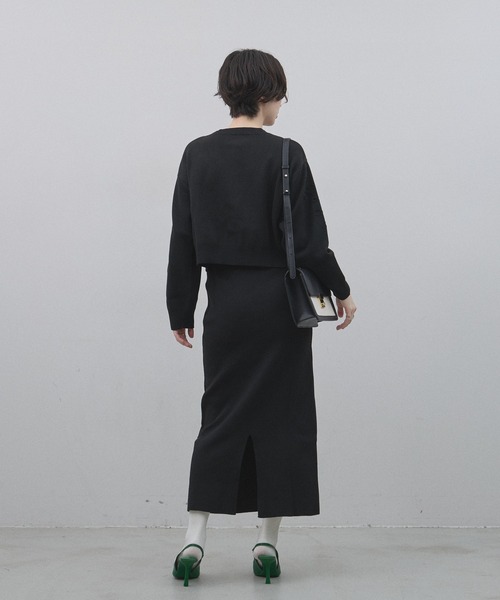 セール】【ZOZO限定】コード刺繍Wジップニットカーデ（カーディガン