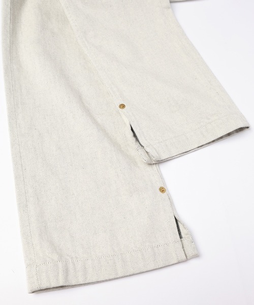 CULLNI(クルニ)の「Hem Slit Straight Denim Pant(デニムパンツ・メンズ・ブルー/ダークネイビー/ネイビー/アイボリー/ブラック・0/1/2)」の12枚目の写真